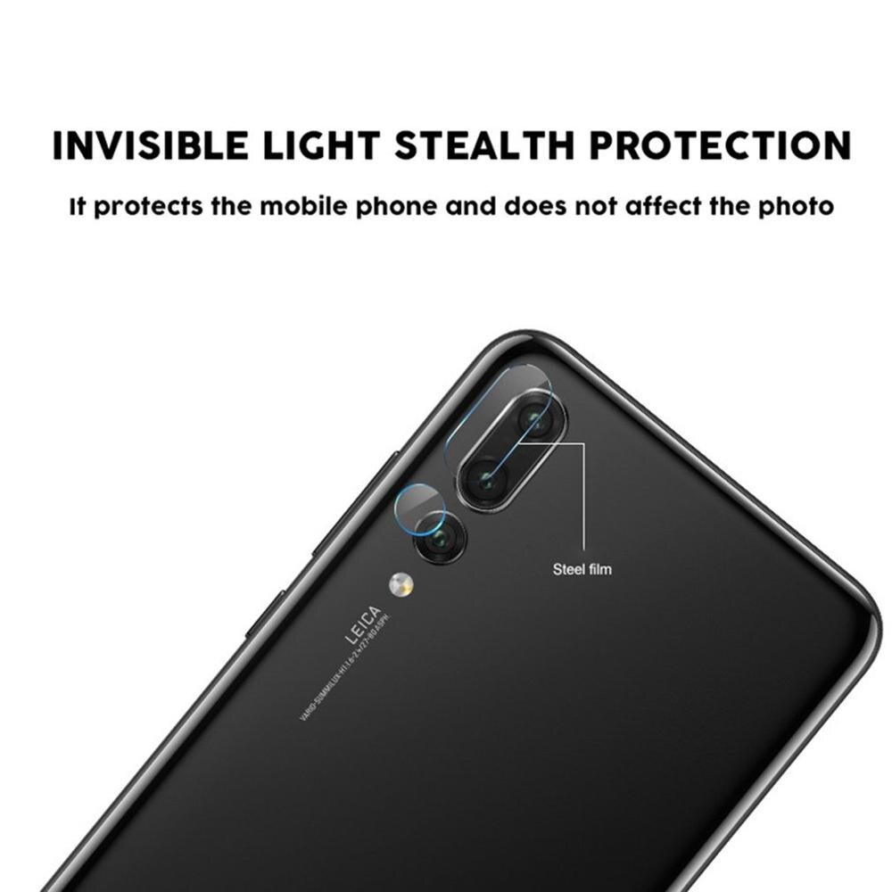 Smart telefon bagside kamera linse hærdet glas bagcover film til huawei  p20 pro /p20/p20 lite eksplosionssikker kamera glas film