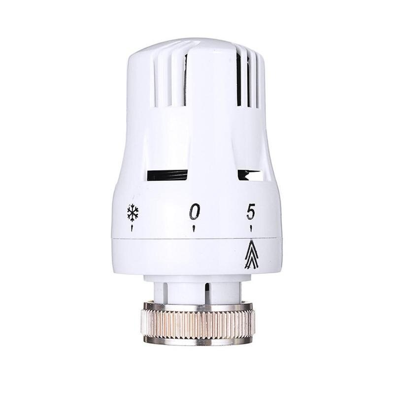 230v White Radiator Thermostatic Head Automatic Temperature Pneumatic Control Valve Heater Remote Controller For Heating System