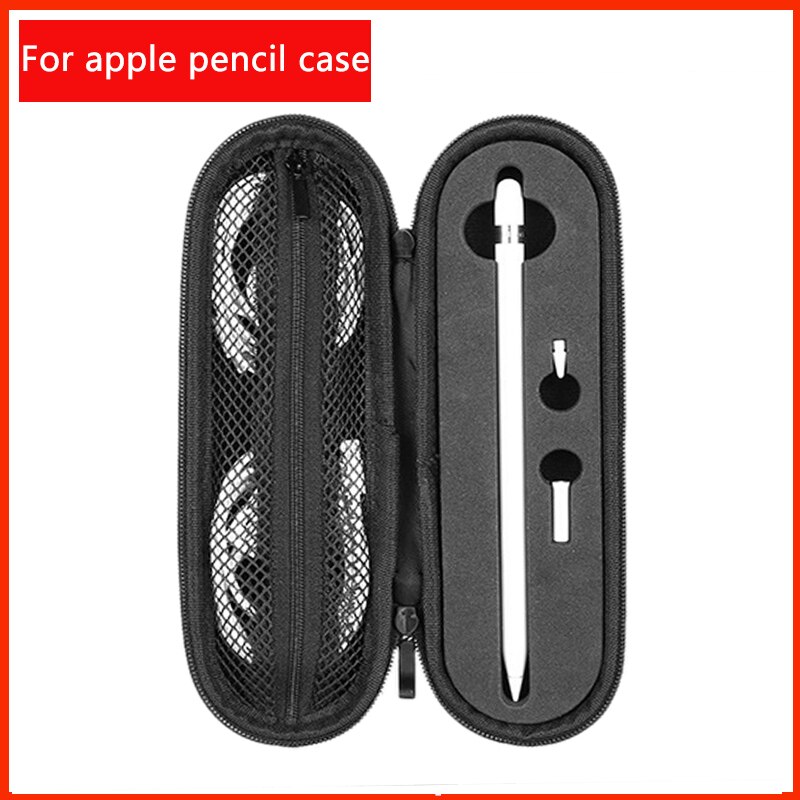 Para lápiz apple portátil para lápiz Apple ipad pro 11/12, 9/10, 5 para iPad lápiz, a prueba de golpes bolsa caso