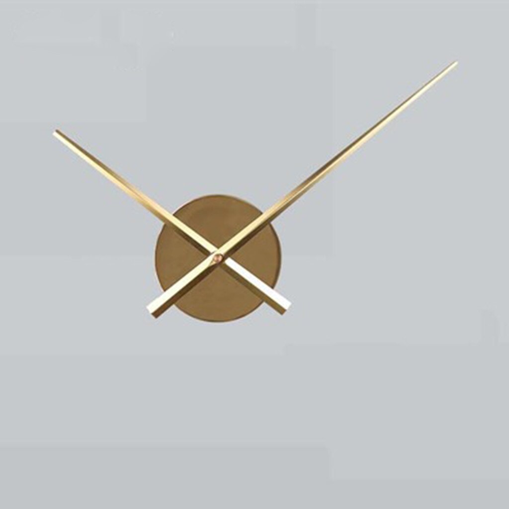 Quartz Clocks Diy Watch Mute Scan Seconds Movement 3d Watches Home Photo Wall Clock Accessories Living Room Decor #T2P: Gold 