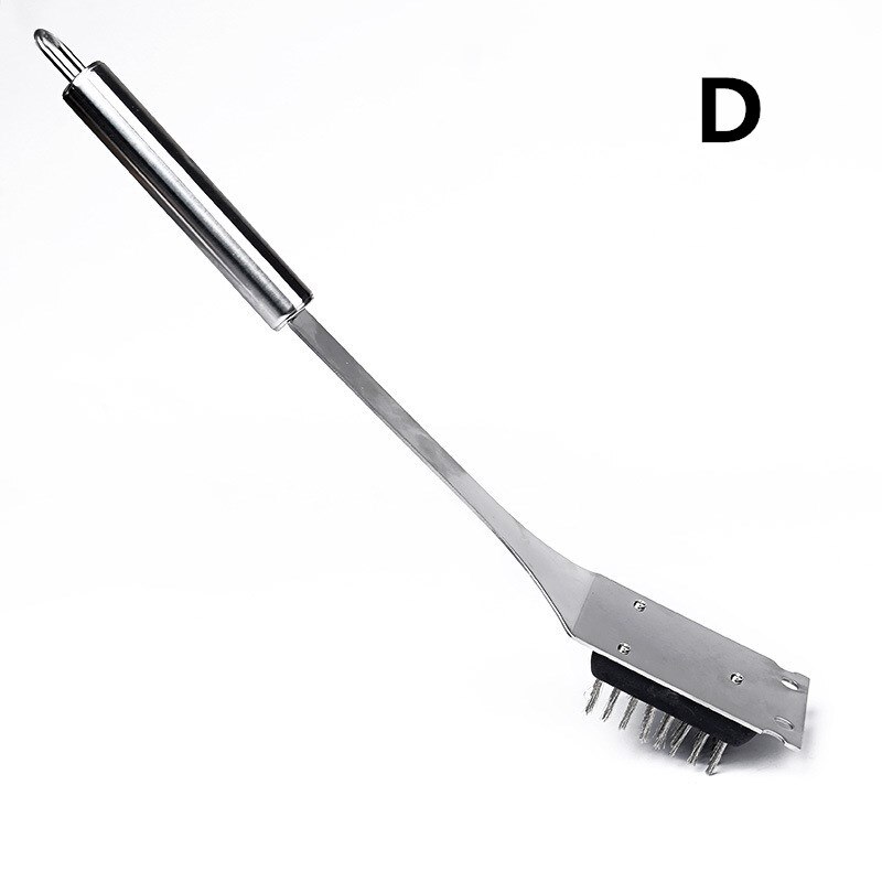 Cepillo y rascador para parrilla, el mejor limpiador del BBQ, herramientas perfectas para todo tipo de parrilla, incluido Weber, accesorios para barbacoa ideales: D