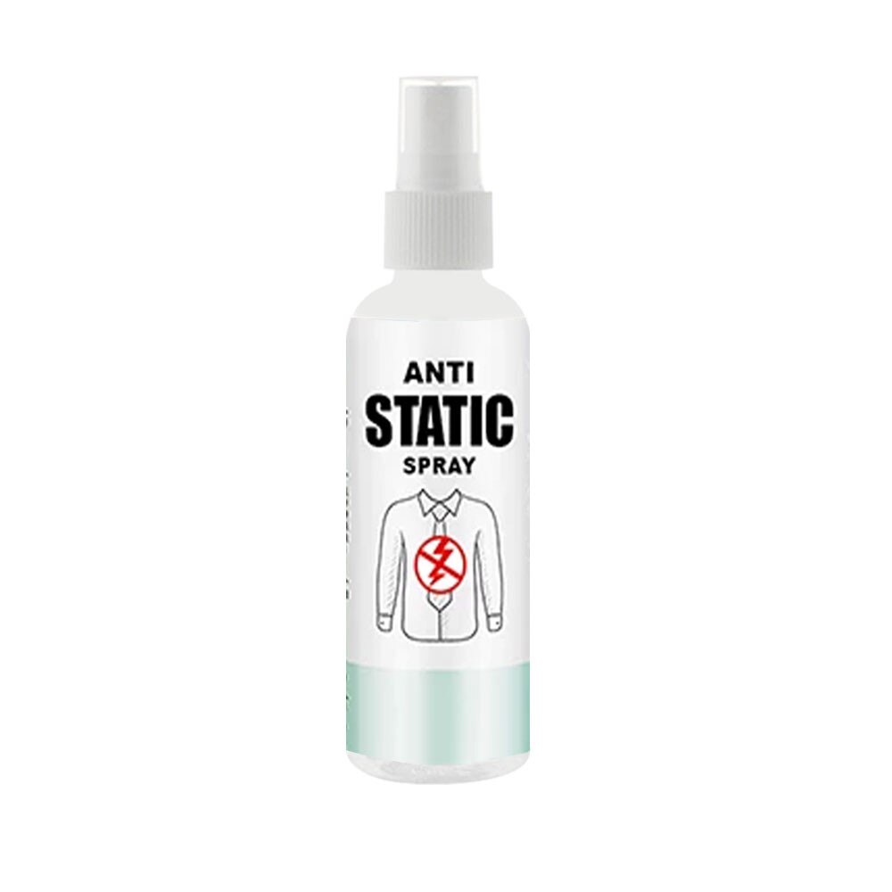 Spray antistatique pour tissu 30/100ML | Produit en Spray Anti-statique, élimine efficacement la statique, nettoyage ménager, directe: 100ml