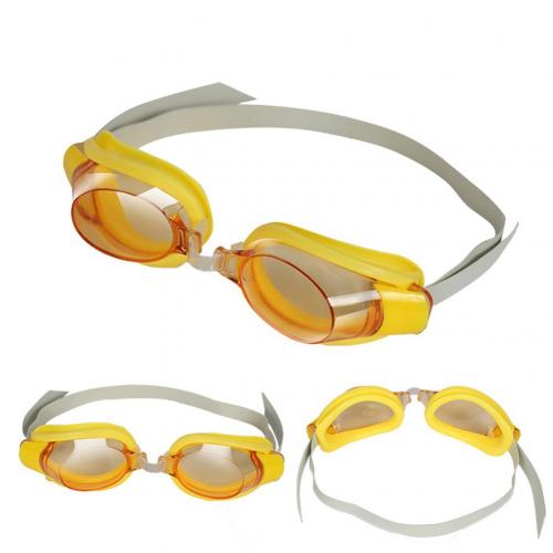 Kids Boy Girl Swimming Goggles Waterproof Eyes Protector Swim Glasses Eyewear Swim Glasses: Orange