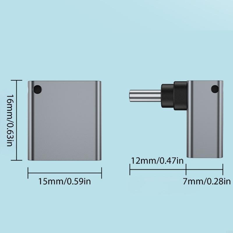 USB Frauen zum Typ C -männlicher 90 -Grad -Rechtswinkel -Adapter USB C