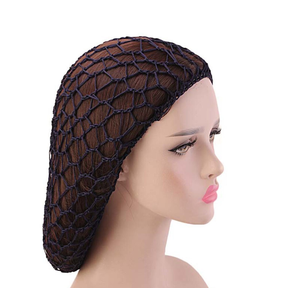 Bonnet de nuit artisanal en Crochet pour femmes, 2 pièces, chapeau de nuit Long, protection des cheveux