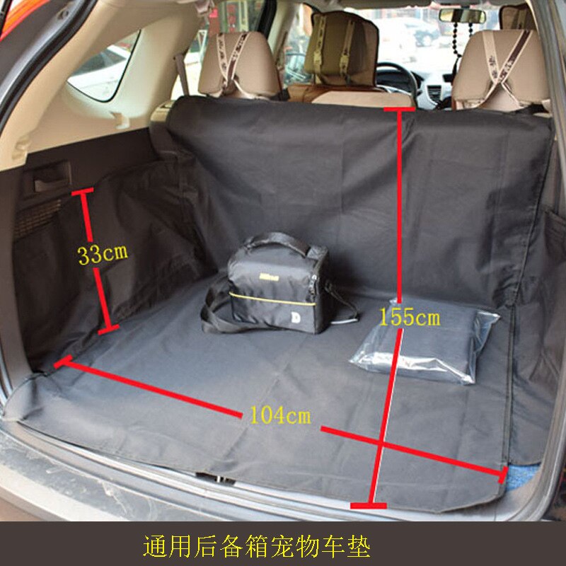 Cubierta de asiento de coche para perro y gato, alfombra de maletero, lona impermeable, tela Oxford, Protector de mascotas, cojín de hamaca