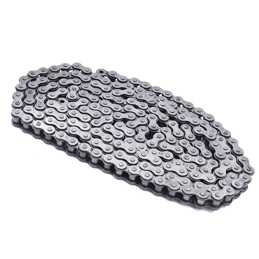 #50 Roller Chain 10 Feet with 1 Connecting Link