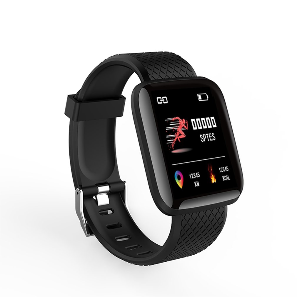 116 Plus Slimme Horloge 1.3 Inch Tft Kleurenscherm Waterdichte Sport Fitness Activiteit Tracker Smart Horloge