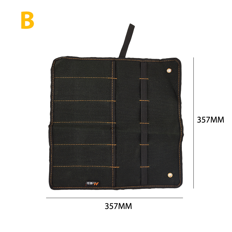 Beitel Draagtas Canvas Pocket Tool Rolhouder Moersleutel Pouch 4 Zakken Organizer Voor Mes Hamers Gutsen Timmerman: Rood