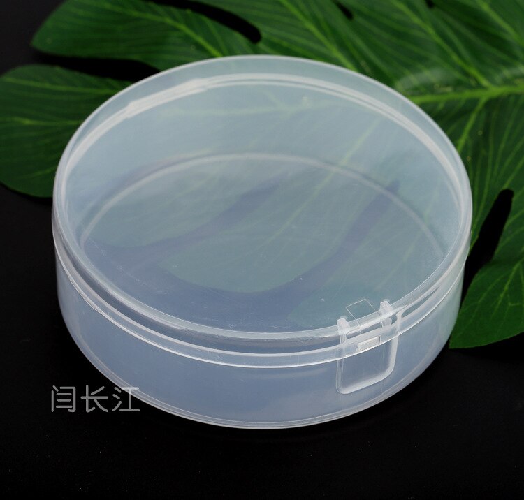 Round Plastic Box Cover Gear Box Kit Small Round Box Sample Box Round Bottle 9030