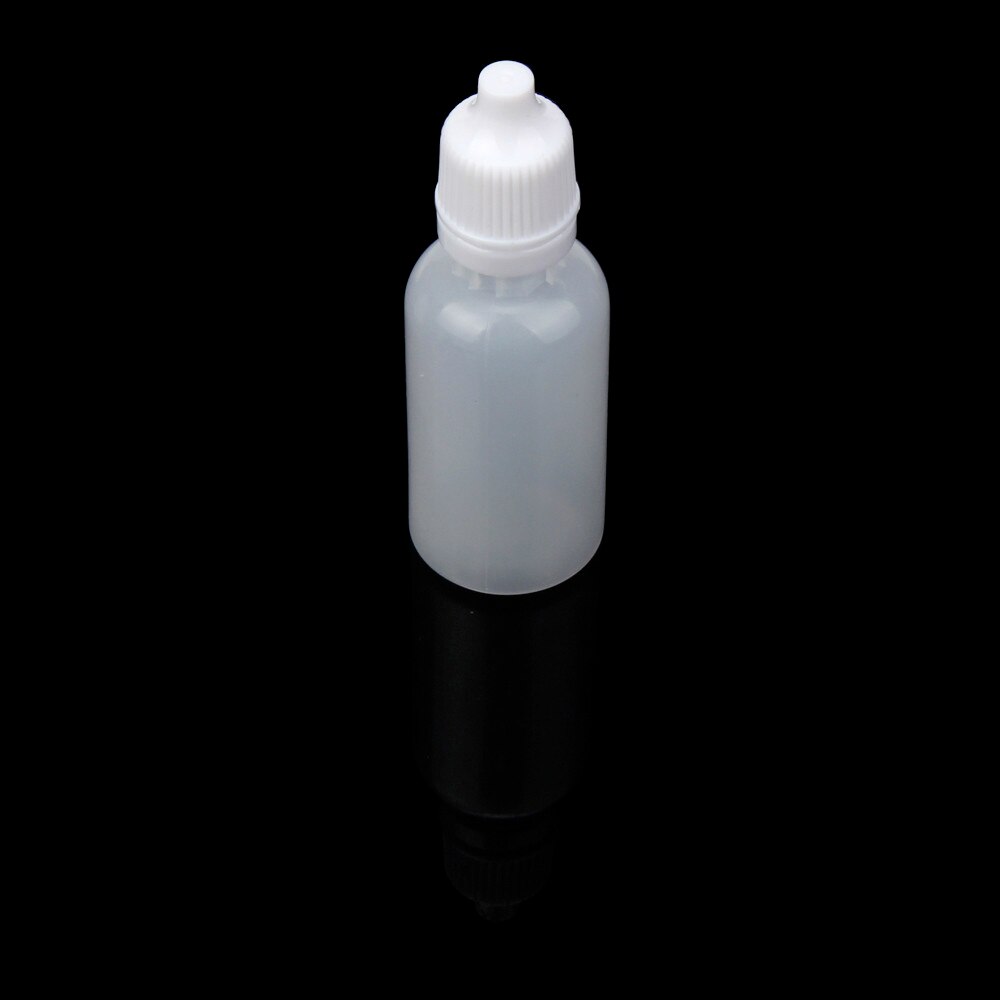 Gotero de plástico duradero vacío, 100 piezas, 5ml/10ml/15ml/20ML/30ML/50ML,