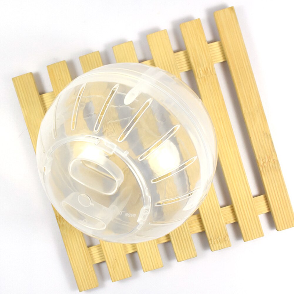 Pet Rodent Mice Jogging Hamster Gerbil Rat Toy Plastic Exercise Ball Lovely Pet Ball Toys 10cm 12cm