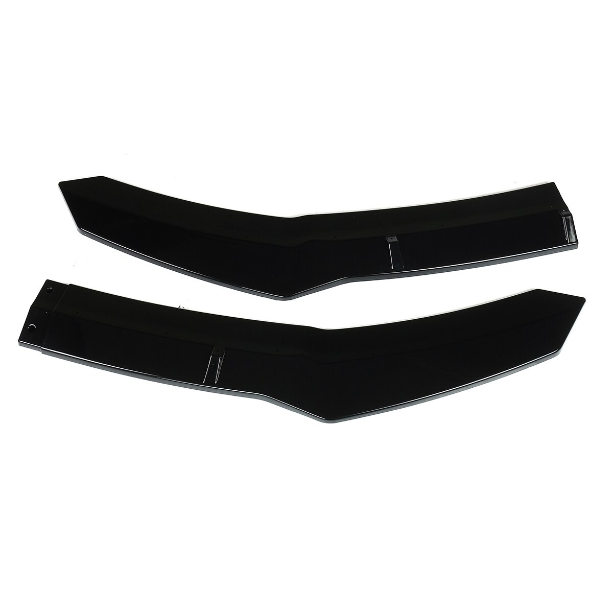 2x Car Front Bumper Lip Deflector Lips Splitter Cover Trim Body Kit Spoiler Guard For Honda For Civic Hatchback & Si