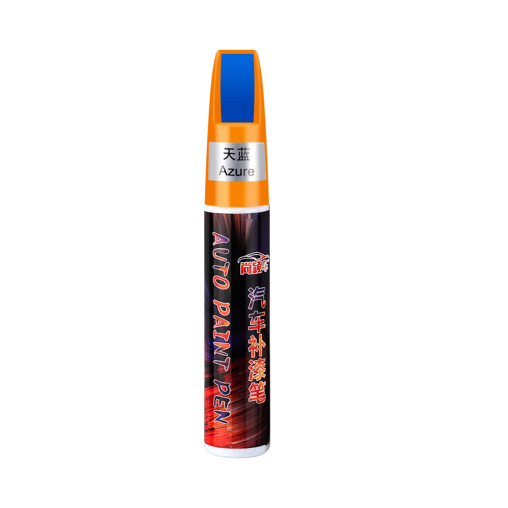 Car Mending Fill Paint Pen Waterproof Repair Painting Scratch Clear Remover for Ford Fiesta Focus Mondeo Ecosport Kuga Focus ST: Azure