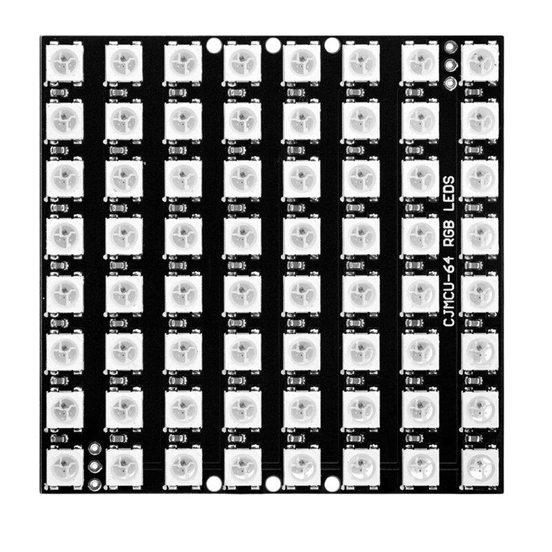 U-64 LED Matrix Panel WS2812B 8 x 8 Module for Arduino and Raspberry Pi Including EBook