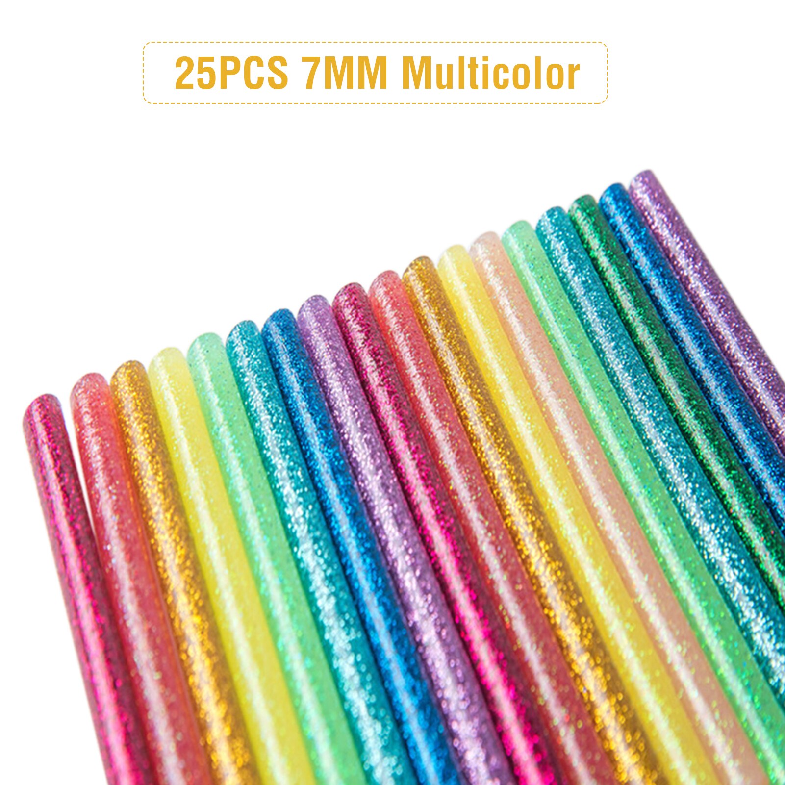 Creativ Lijmpistool Sticks Glitter - Goud, Groen, Rood, Zilver - 10 Stuks - 10 Cm