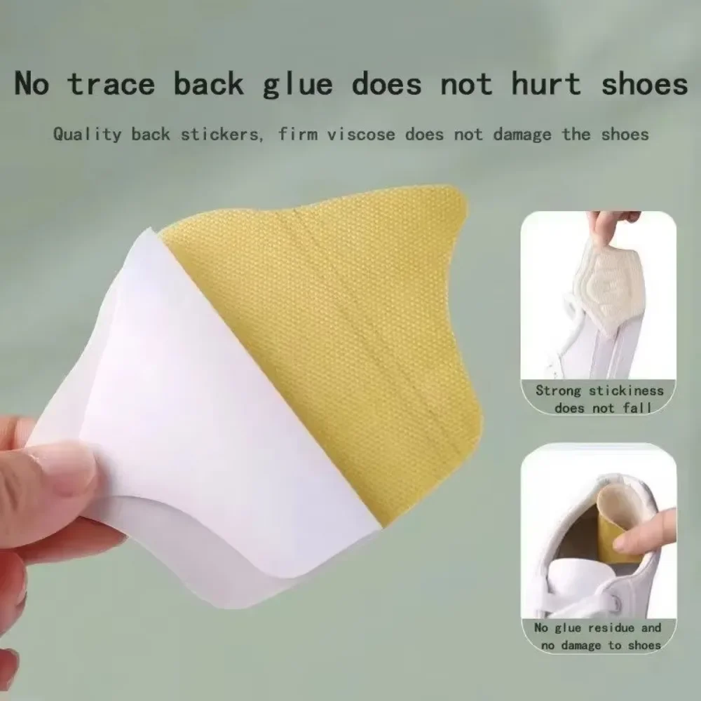 1 paar schoenpads anti-slijtage hielinlegzolen patch unisex kussentjes voetverzorging beschermer zelfklevende achterkant sticker inzetstuk