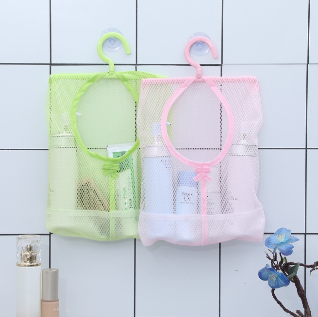 Bolsa de malla para colgar ropa, organizador de cestas de almacenamiento, gancho colgante para cocina y baño