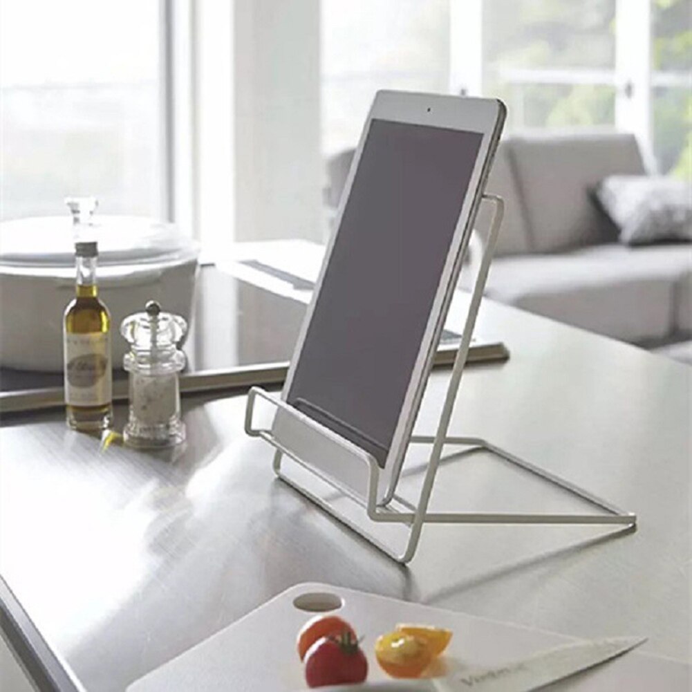 Portable reading book stand recipe books folding shelf organizer holder for music score recipe tablet
