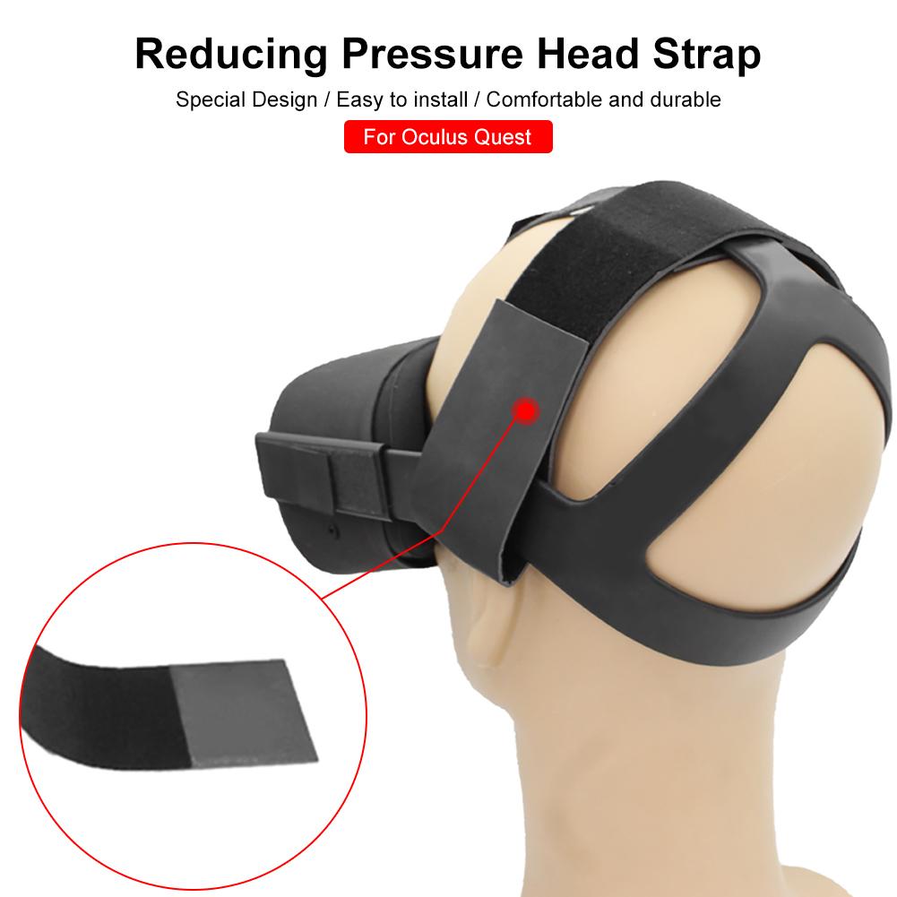 Comfortabele Druk Verlichten Head Strap Voor Oculus Quest Vr Headset Elastische Gewicht Reductie Hoofdband Voor Oculus Quest Bril