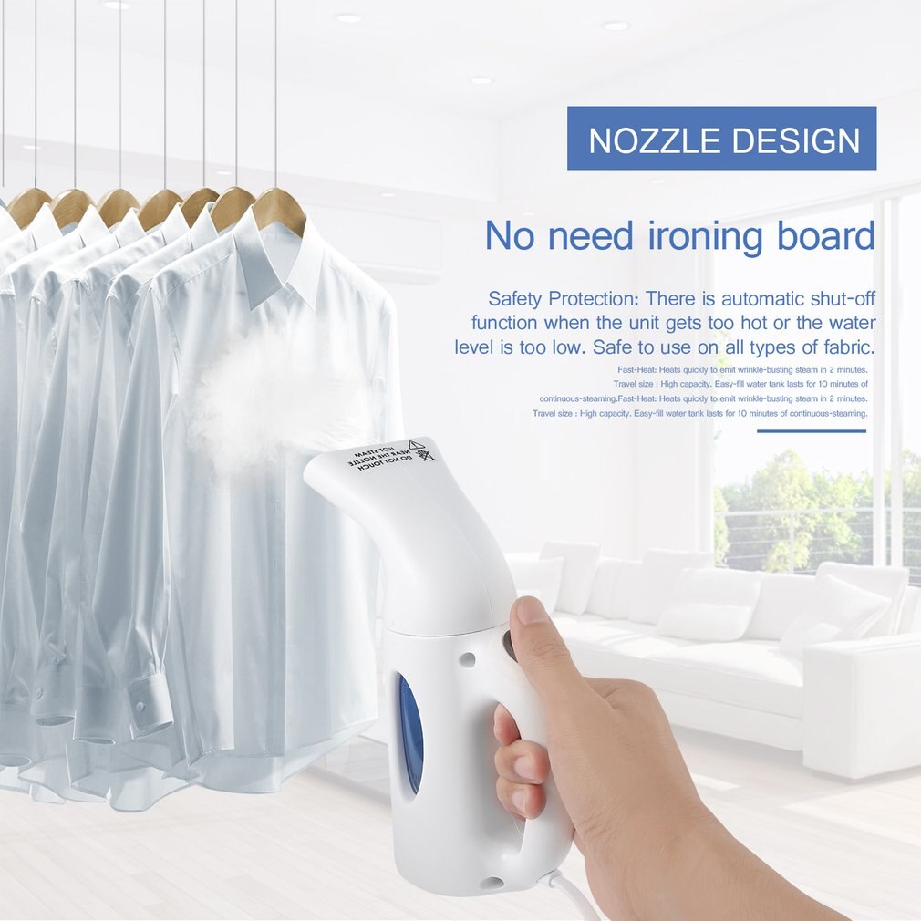 Warehouse 700W Handhold Ironing Machine Portable Dry Cleaning Travel Garment Steamer with Brush for Clothes Iron for Home