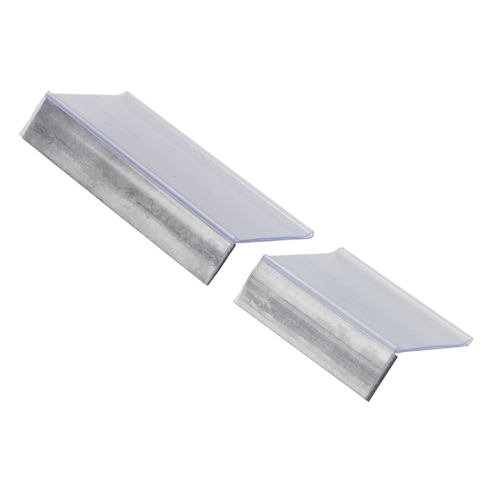 L Magnetic Ticket Channel, Gondola &amp; Wood Shelf Stick On Data Label Strip Upc Holder