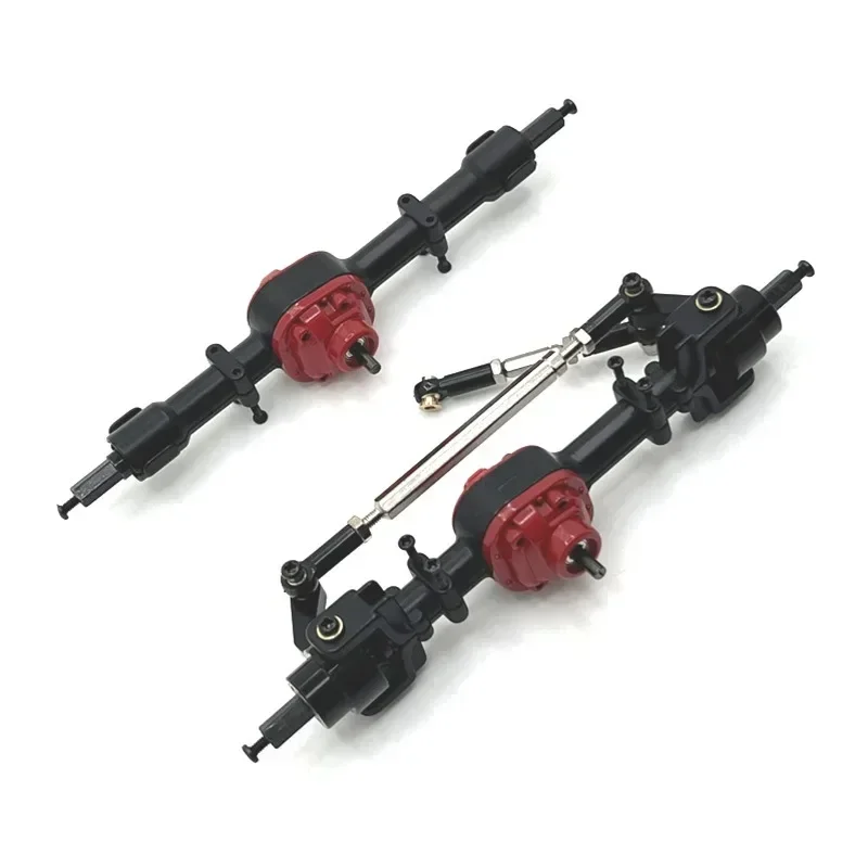 For MN Model 1/12 MN82 LC79 MN78 Metal Upgrade, Front And Rear Axle Assemblies, RC Car Parts: WHITE