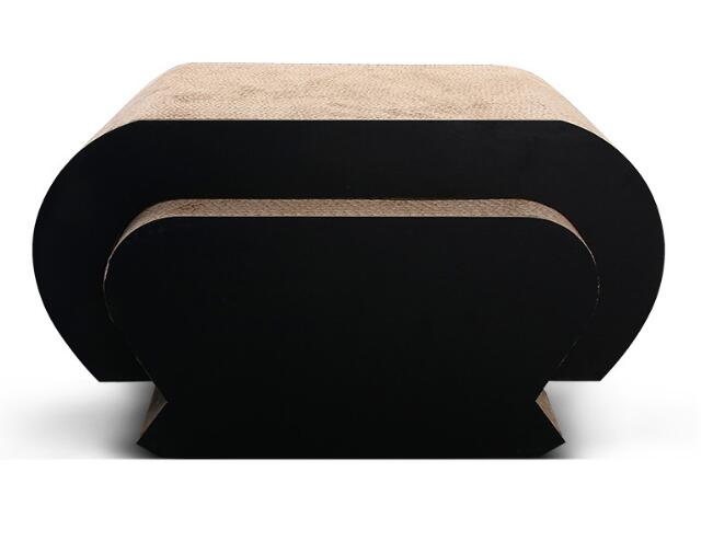 2in1 Square Cat Scratcher Fat Cat Bed Cardboard Paper Cat Scratching Pad