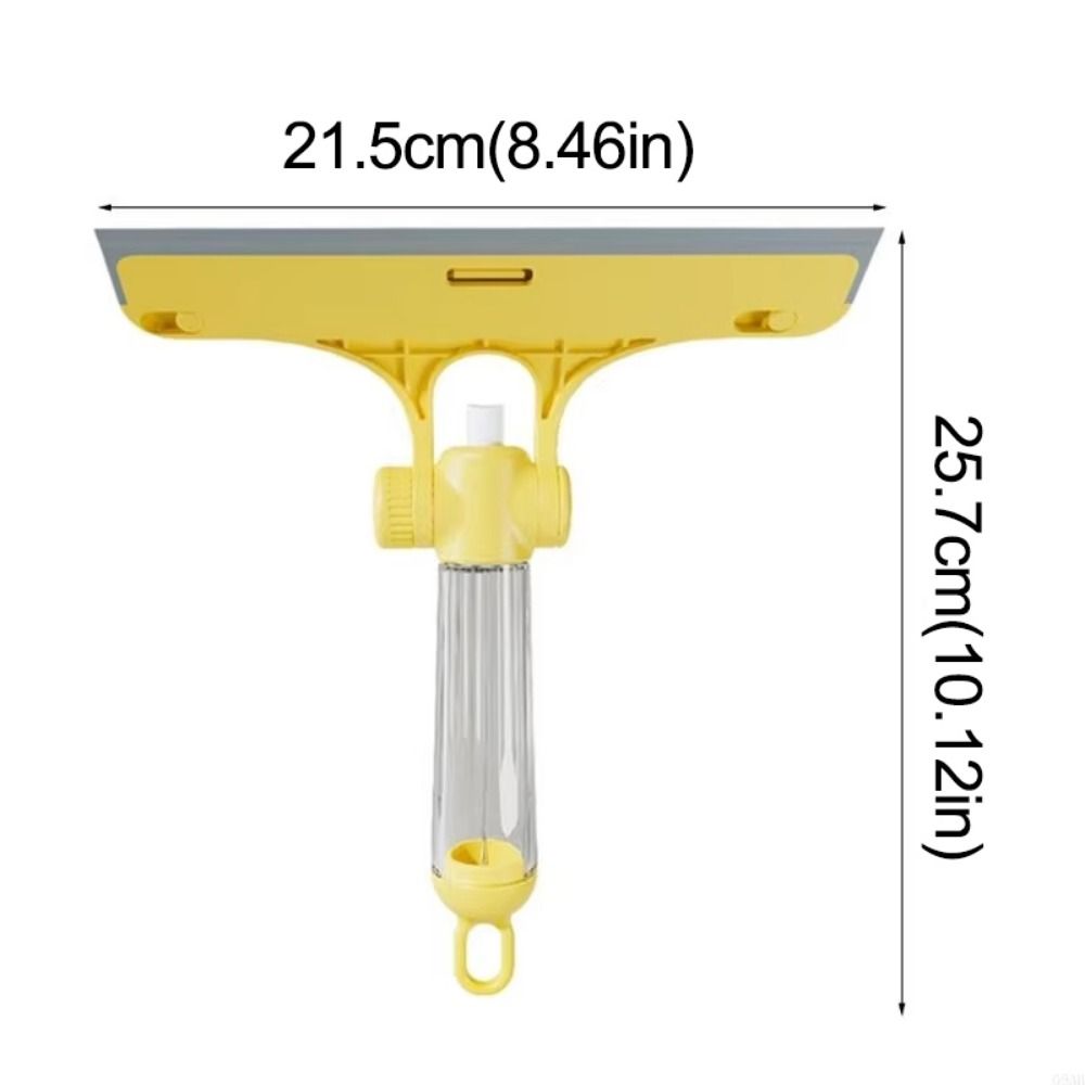 4-in-1 raamreinigingswisser spuitfles siliconen ruitenwisser raamreiniger duurzame huishoudelijke douchewisser borstel schone benodigdheden