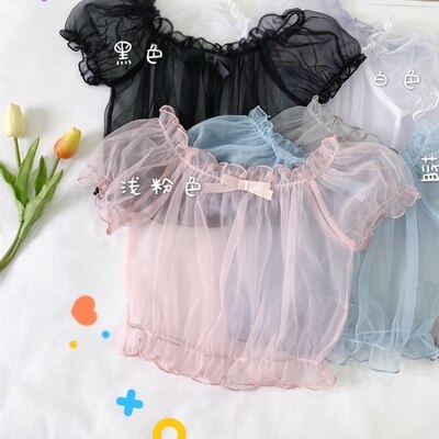 Vestido Kawaii de estilo japonés Jsk Lolita, dulce cereza, postre, lolita, vestido de diario sin mangas, vestido suave para niña: Pink shirt