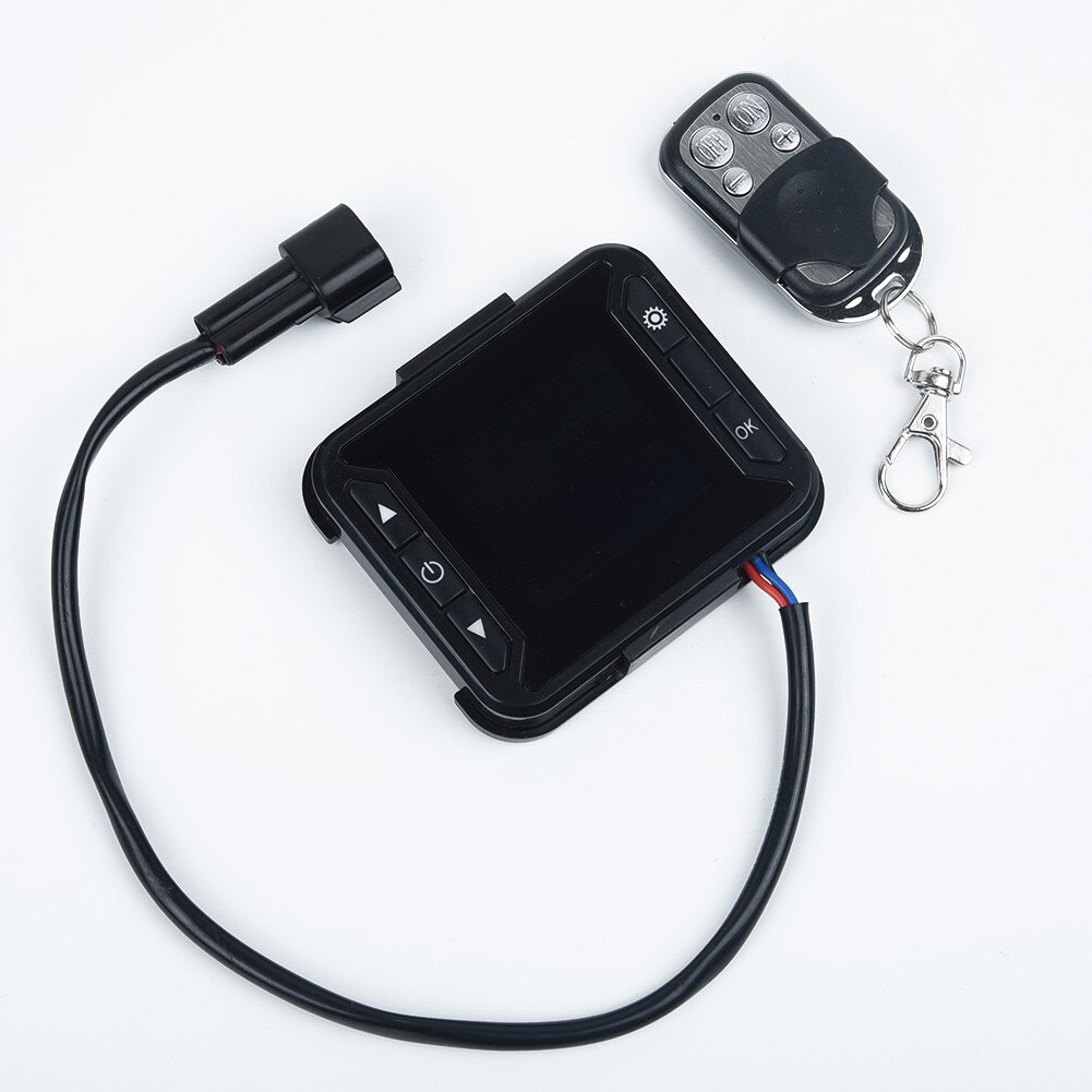 Parts LCD Monitor Switch Replacement Accessories 12V Set Car Truck Black