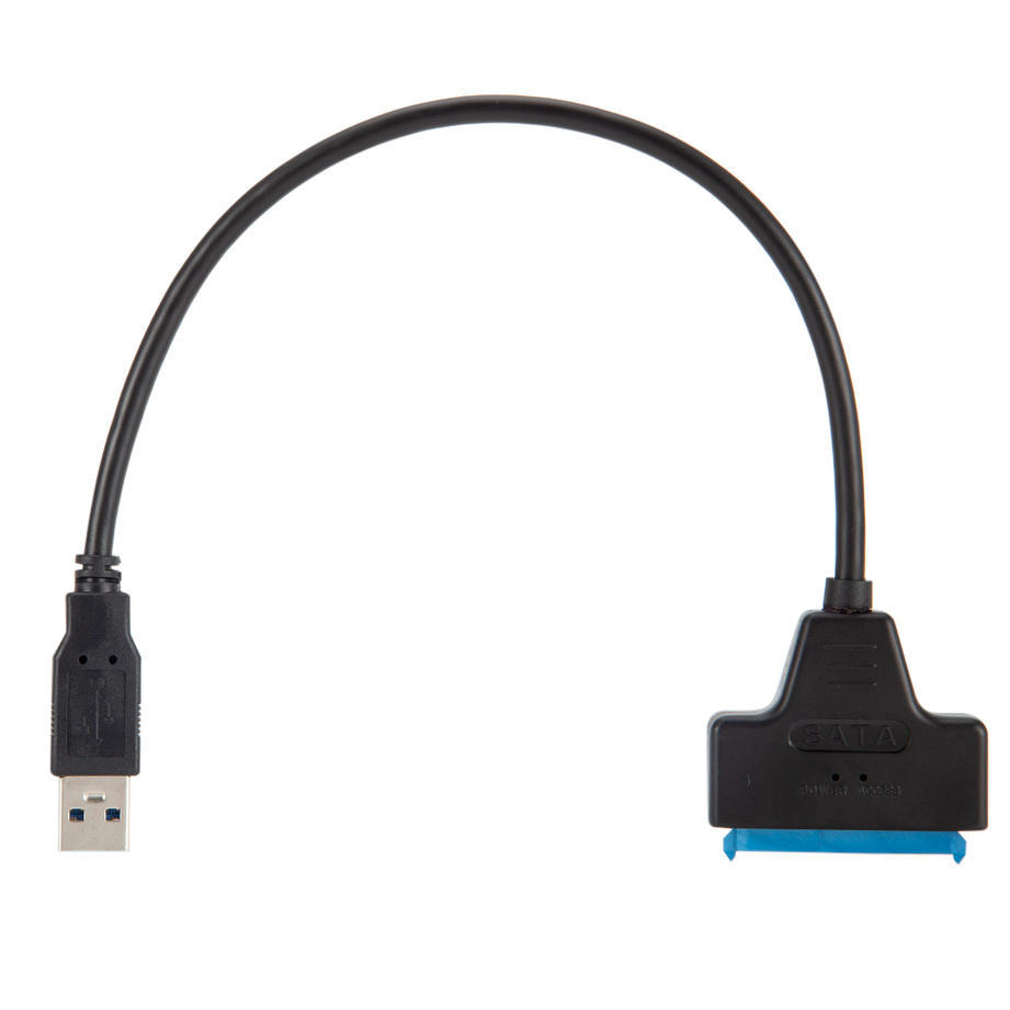 SATA to USB 3.0 / 2.0 Cable Up to 6 Gbps for 2.5 Inch External HDD SSD Hard Drive SATA 3 22 Pin Adapter USB 3.0 to Sata III Cord