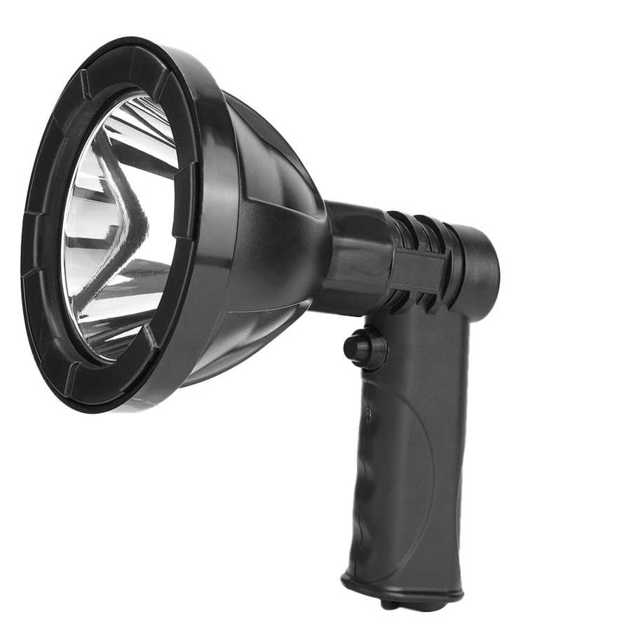 Udendørs 35w 5 tommer  t6 led lampe håndlampe håndholdt spotlight farvetemperatur 6000k bil cigarettænder opladning