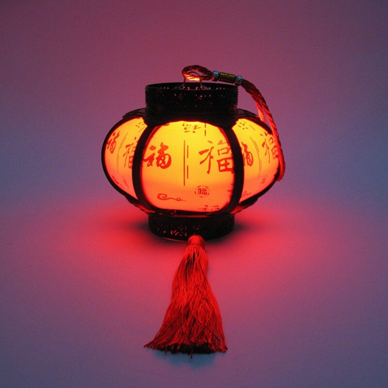 Household Chinese Year Chinese Style LED Luminous Portable Lantern: B-2