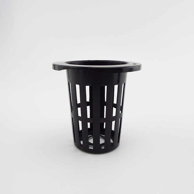 50Pcs Plant Grow Pots Net Nursery Cup Hydroponic colonization Mesh plastic Basket holder vegetable Planter Soilless greenhouse