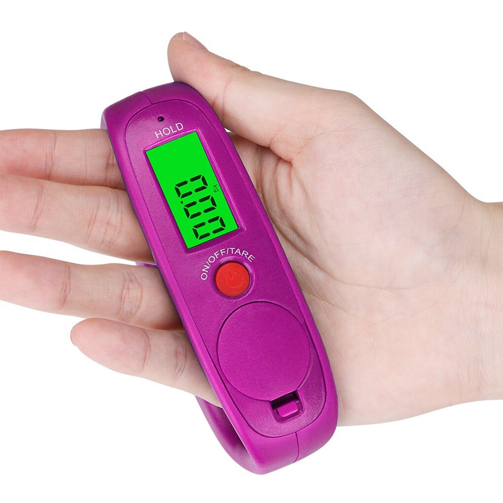 Hanging Scale Double Precision LCD Display with Backlight 50kg Tare Function Electronic Scales for Outdoor Household Market