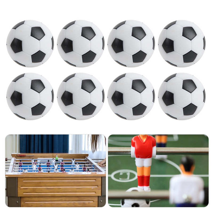 8 st 32mm fotboll fussball fotbollssport runda inomhus spel foosball bord fotboll plast fotboll