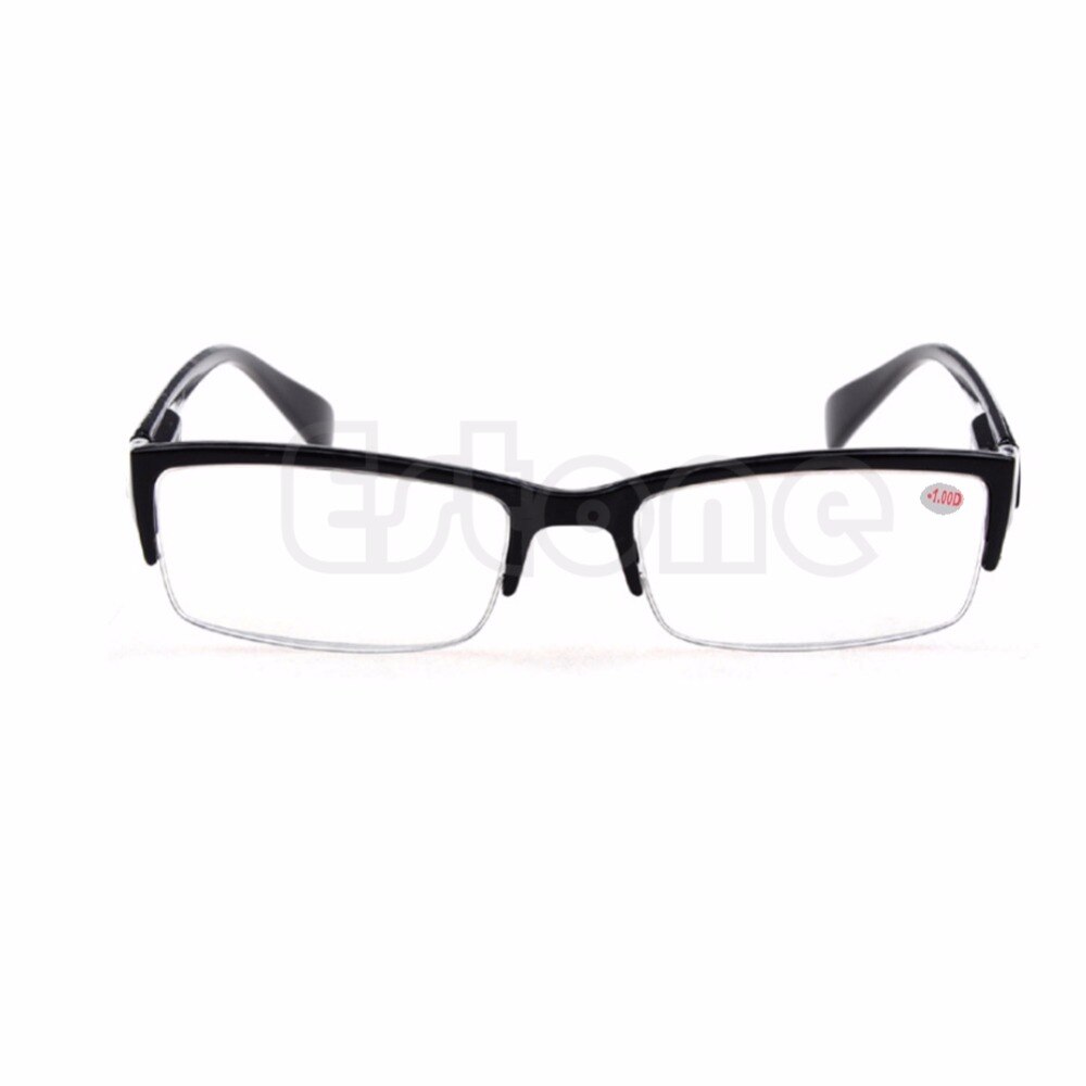 Black Frames Semi-rimless Eyeglass Myopia Glasses -1 -1.5 -2 -2.5 -3 -3.5 -4