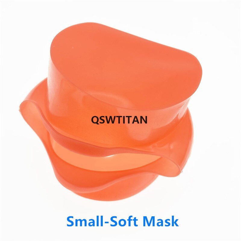 Zahn Phantom kopf zähne modell Silikon Maske und mit Schraube Fixiert Zähne Zahn lehre Simulation zahn modell: Maske nur
