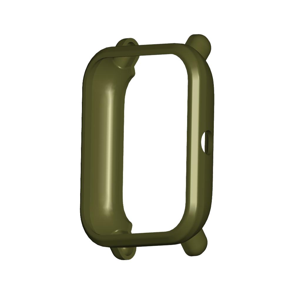 Weiche TPU Fall Abdeckung Schützen Shell Für Huami Amazfit Bip S Smart Uhr Abdeckung Schutz Fall Zubehör Silikon Protector: green