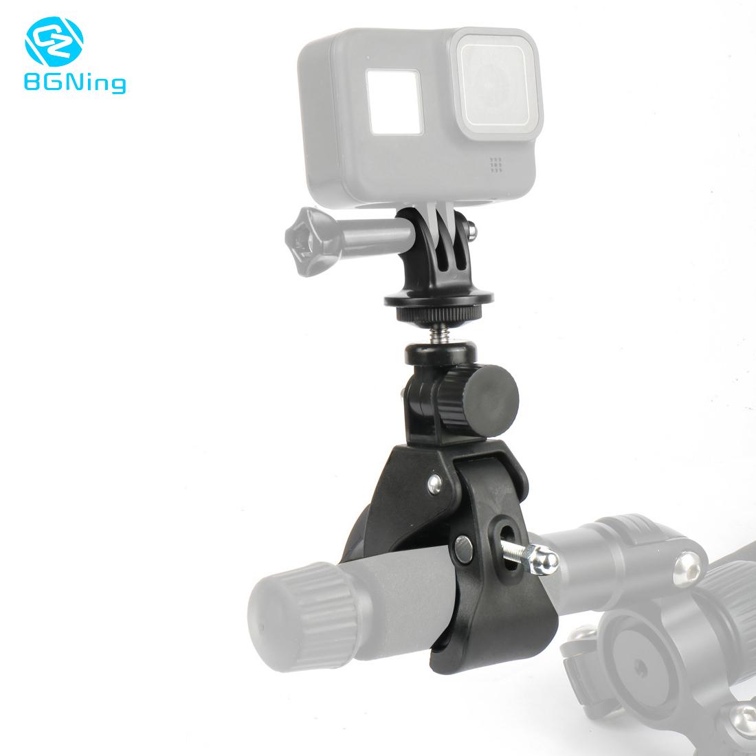 Dia 17-35mm camera dv dslr fiets motorfiets stuurklem 1/4 beugel statief adapter 7 gopro 6 9 8