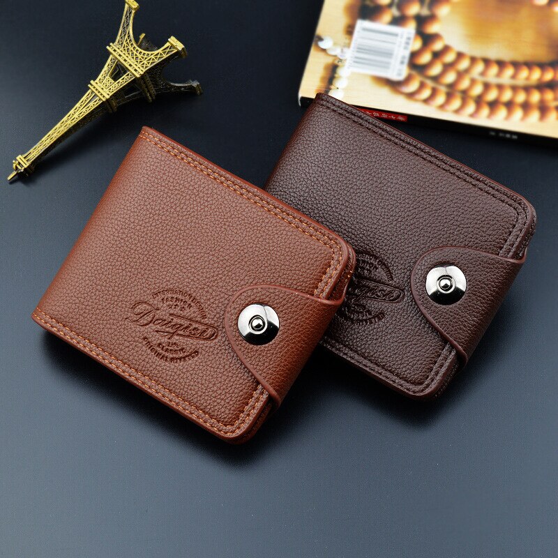 ZOVYVOL PU Leather Card Wallet Mannen Nieuw Portemonnees voor Mannen Zwart Bruin Bifold Portemonnee Rits Portemonnee Portefeuilles met
