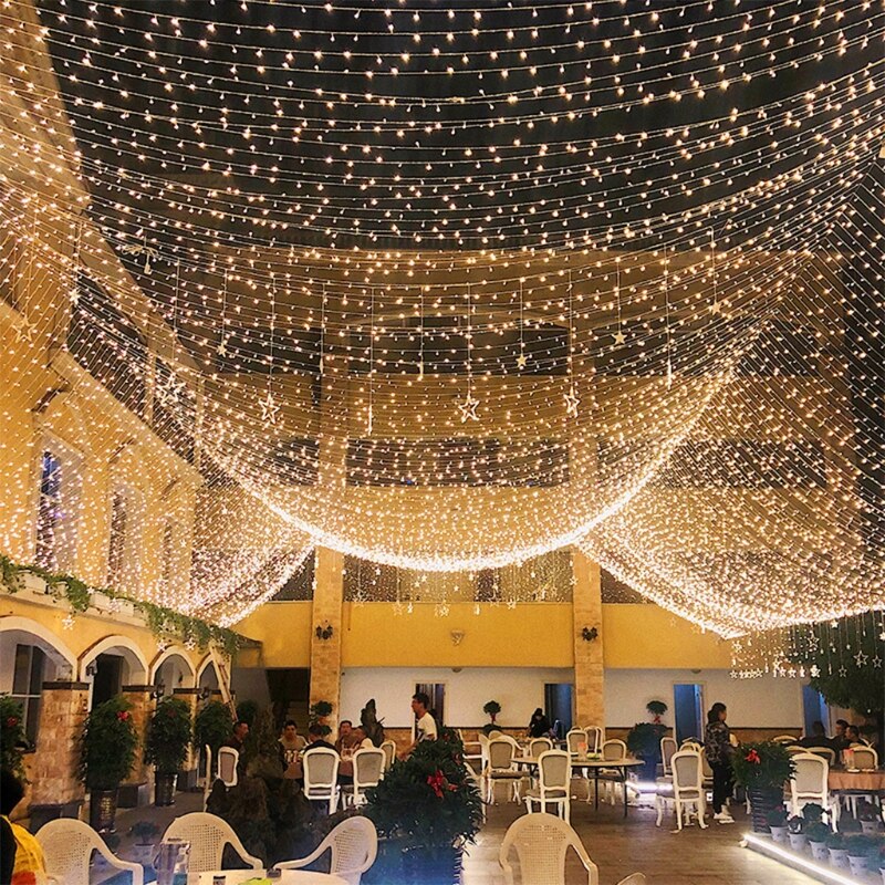 Lights String Outdoor Waterdicht Kerst Dag Party Sprookje Lamp Bruiloft Huishoudelijke Jaar Decoratie