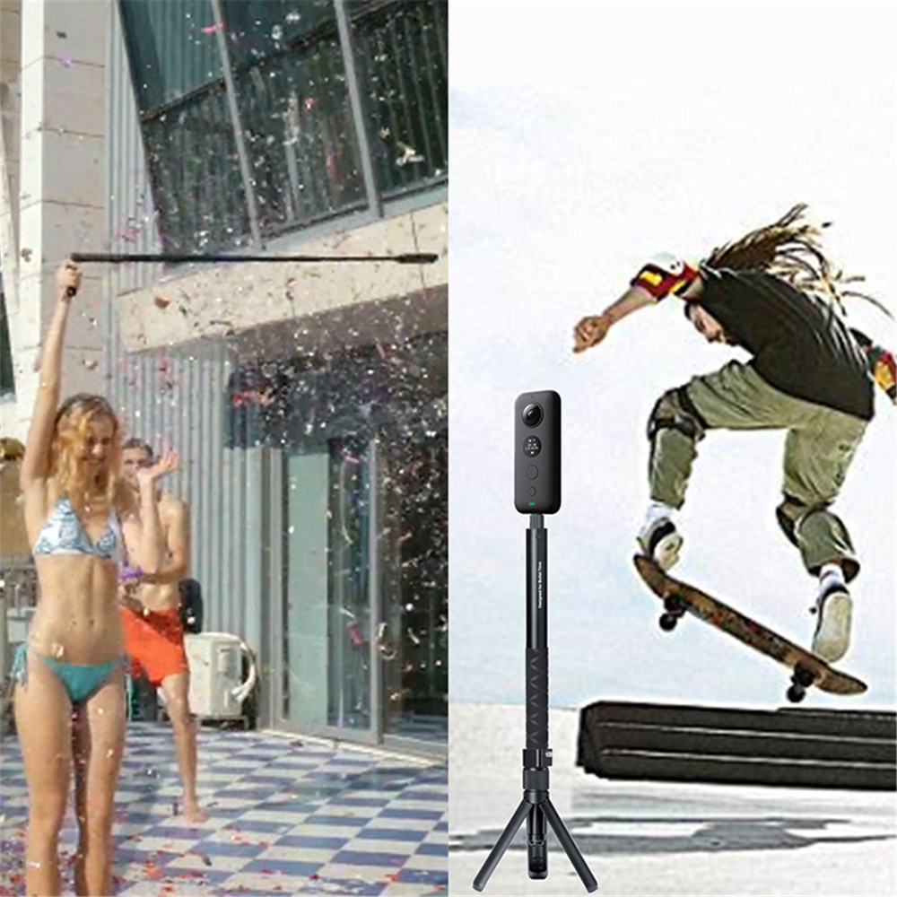 For Insta360 ONE X ONE X2 ONE R Extended Selfie Stick Rotation Tripod Rotary Handle Bracket Bullet Time Beam Accessorie