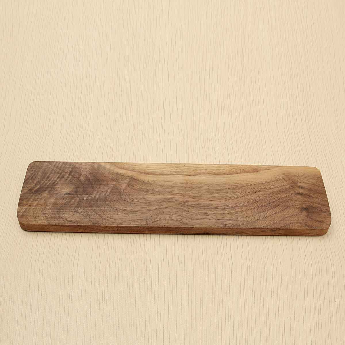 Muis Pads Hout Walnoot Voor Polssteun Toetsenbord Pols Bescherming Anti-Slip Pad Voor 60 Sleutel 11.8 ''Voor gaming Toetsenbord