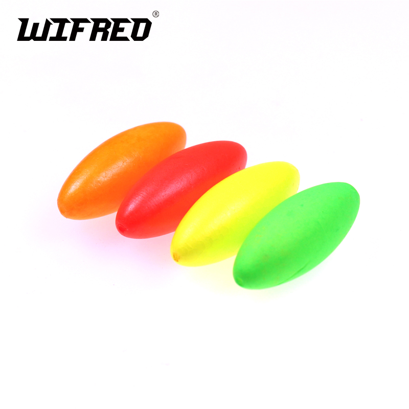 100PCS 1.4 "1.6" Ovale Vissen Rig Float Foam Bobbers Voor Karper Meerval Pompano, Whitings, corvina, Snappers Rigs Maken
