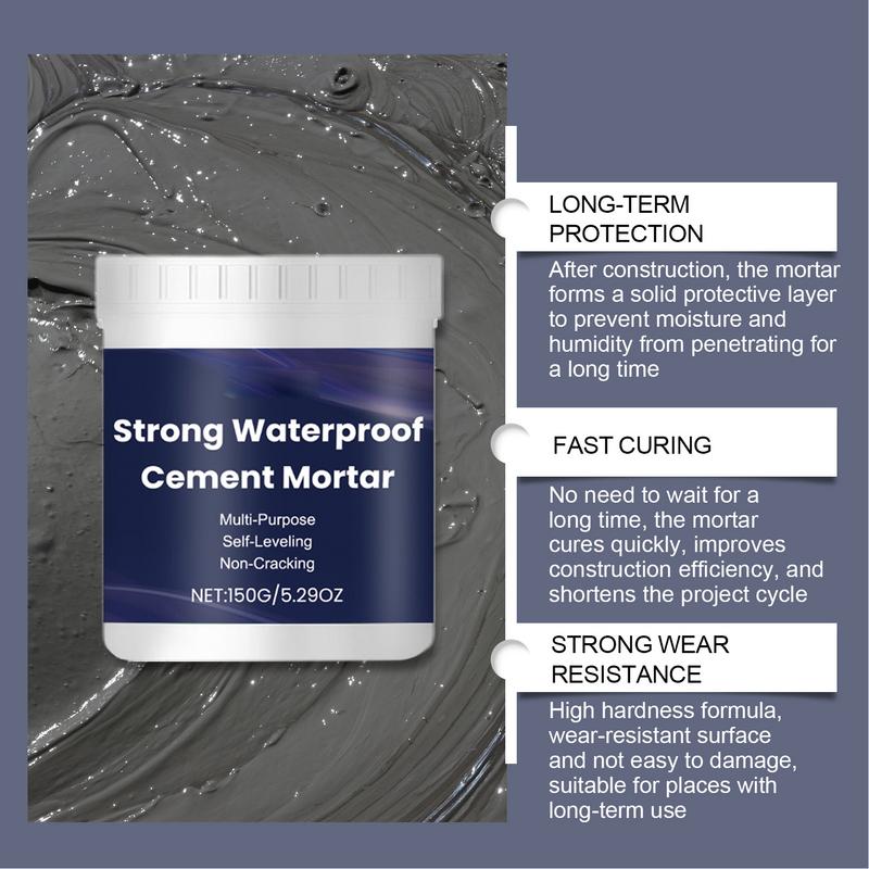 Waterproof Cement Sealant Waterproof Mortar For Indoor And Outdoor Use 150g Mortar Build Repair Sealant Without Smashing For