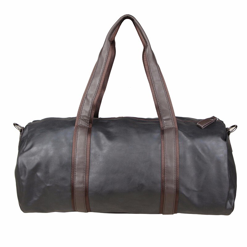 Pu læder mænds rejsetasker afslappet skuldertaske mærke mænd messenger taske håndtaske tote rejsetasker vintage sac de voyage