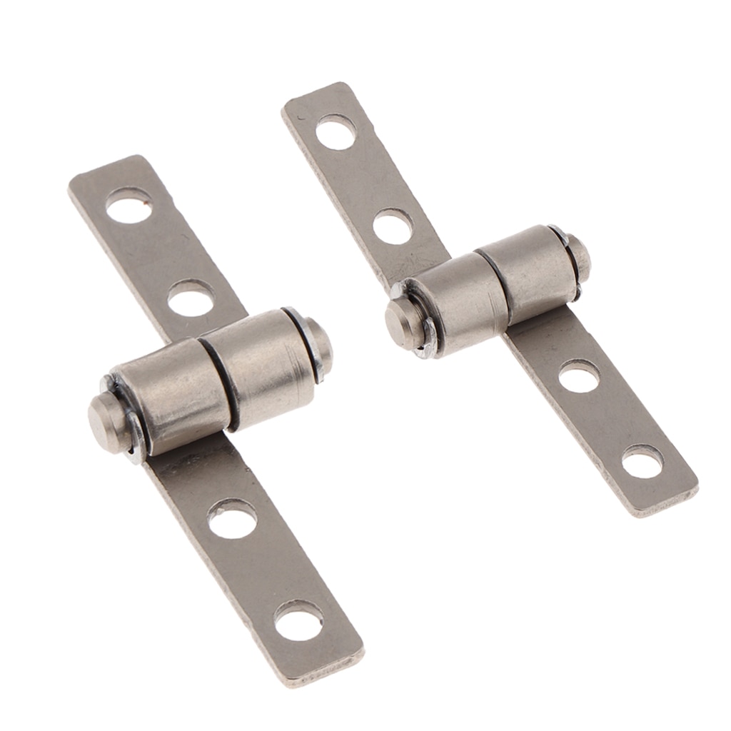 Charnière de positionnement à Friction | 2 pièces Nickel 0,1n. m, Rotation de 360 degrés couple, trou de 3.3mm et longueur de 19mm