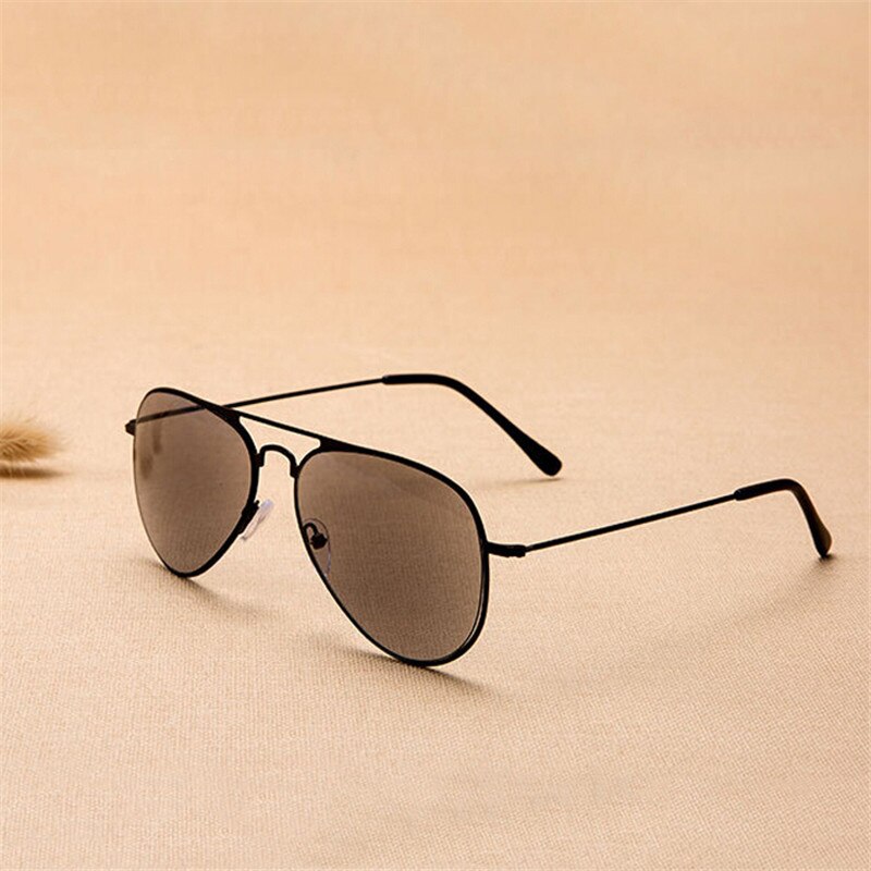 Zilead Reading Sunglasses Retro Pilot Metal Women&amp;Men Presbyopic Shades Glasses Eyewear With Diopters Presbyopic+1.0~+3.5 Unisex: +100 / black